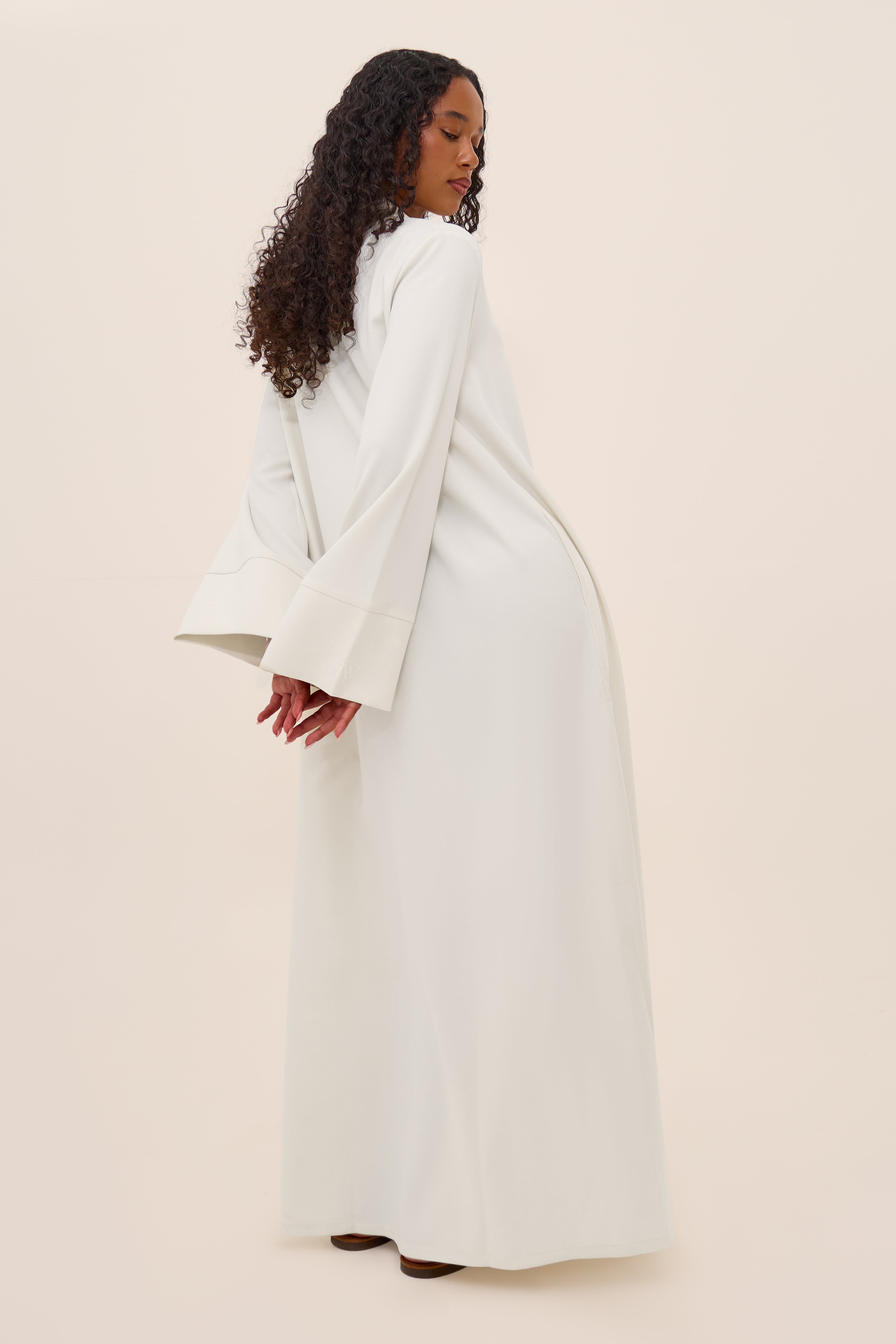 V Neck Abaya