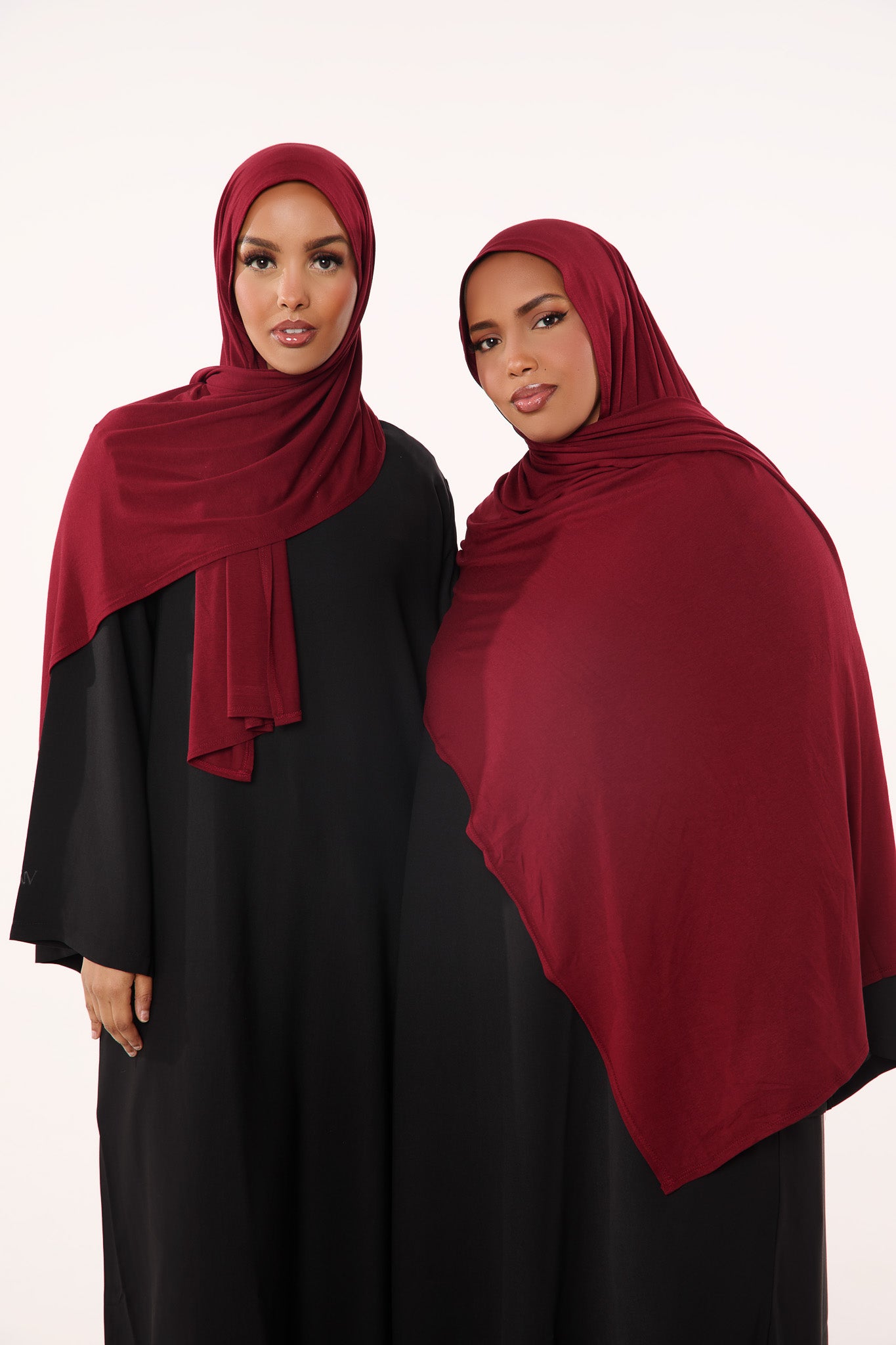 Cranberry Cotton Jersey Hijab