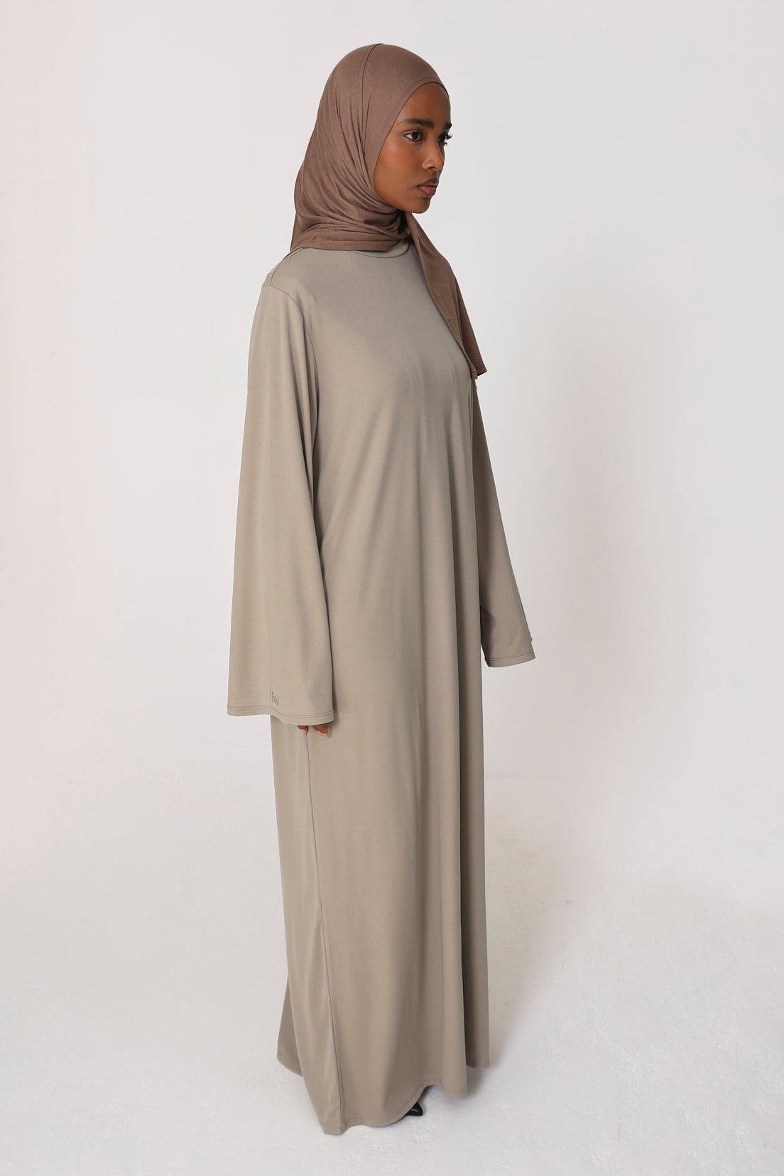 Mink Basic Jersey Abaya
