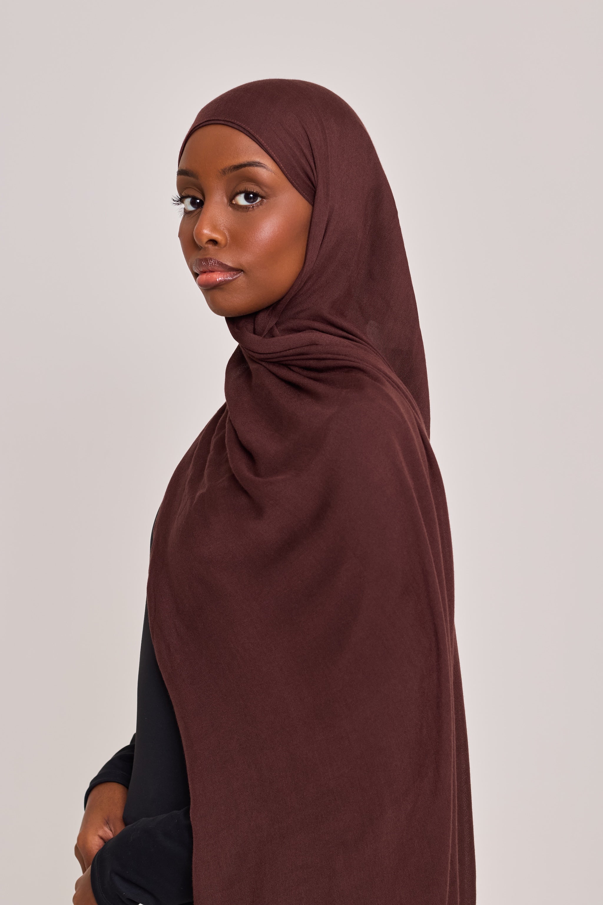 Brown Modal Hijab