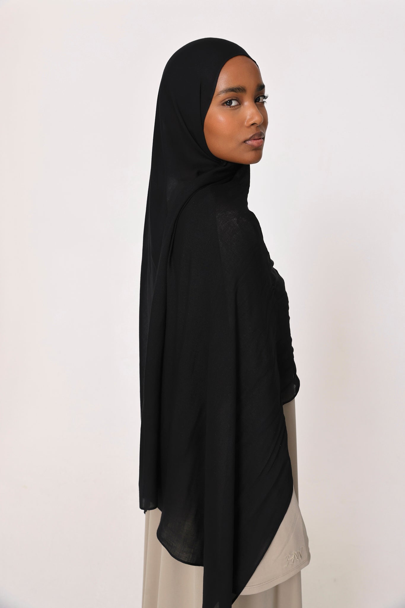 Black Modal Hijab