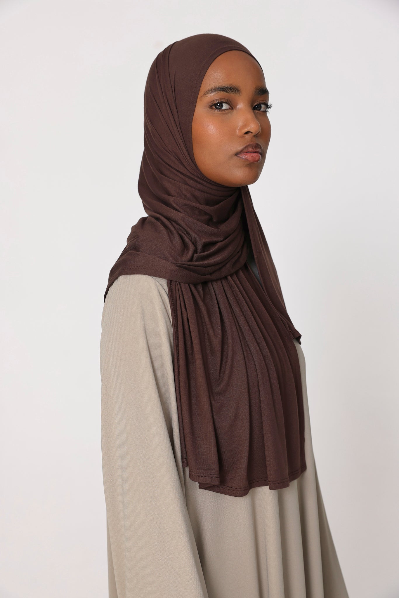 Bracken Cotton Jersey Hijab