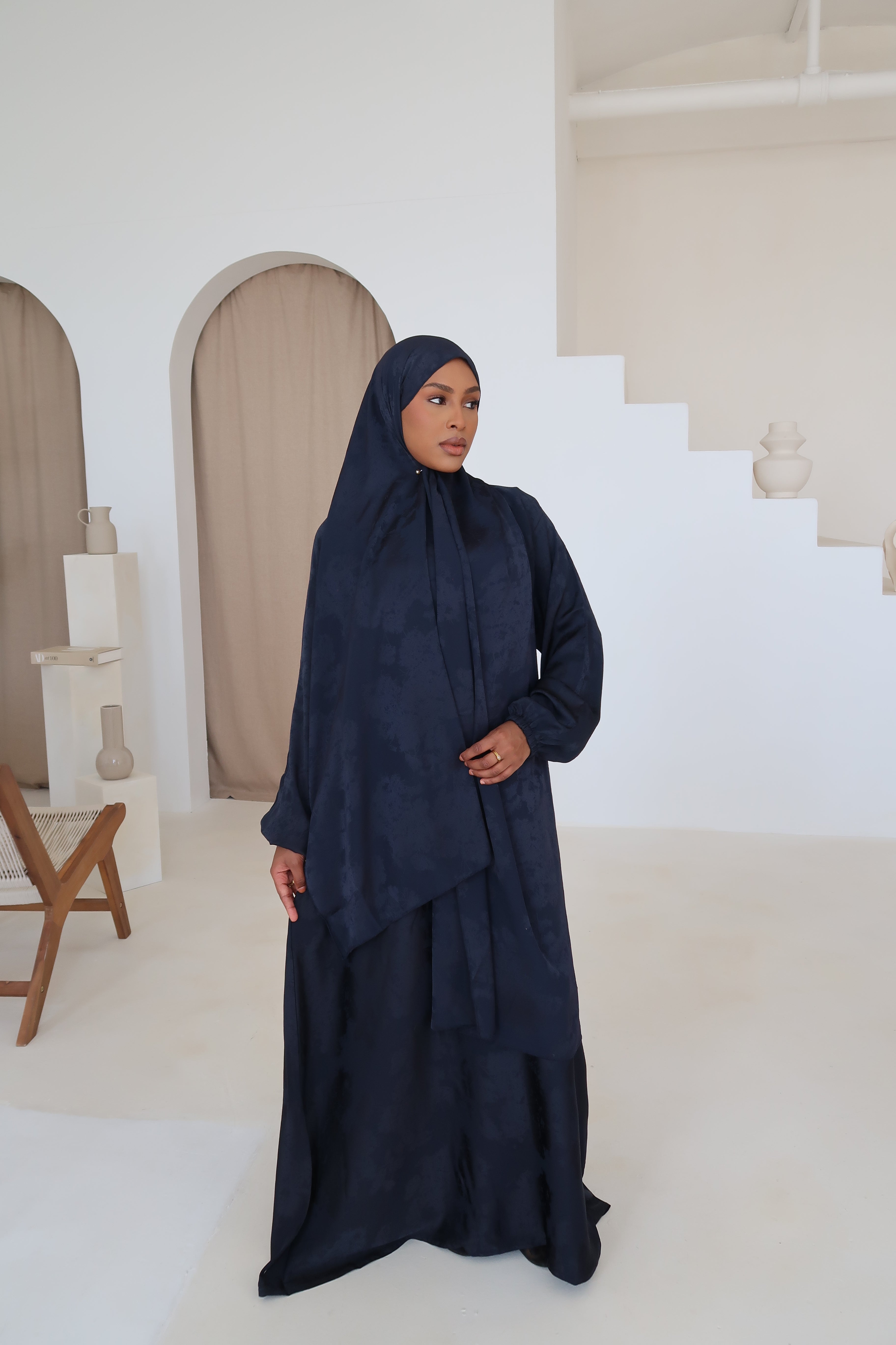 Patterned Prayer Abaya