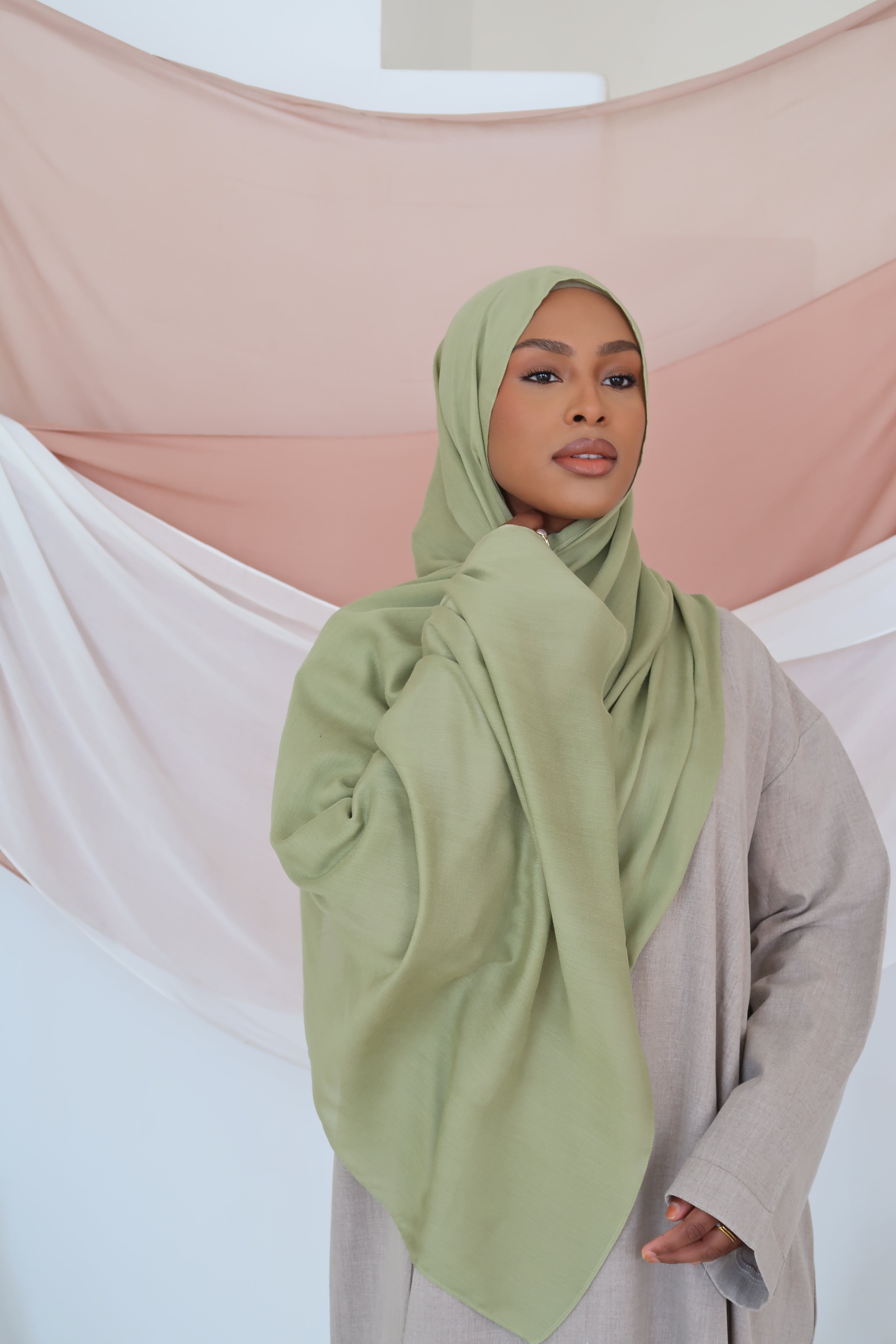 Khaki Modal Hijab