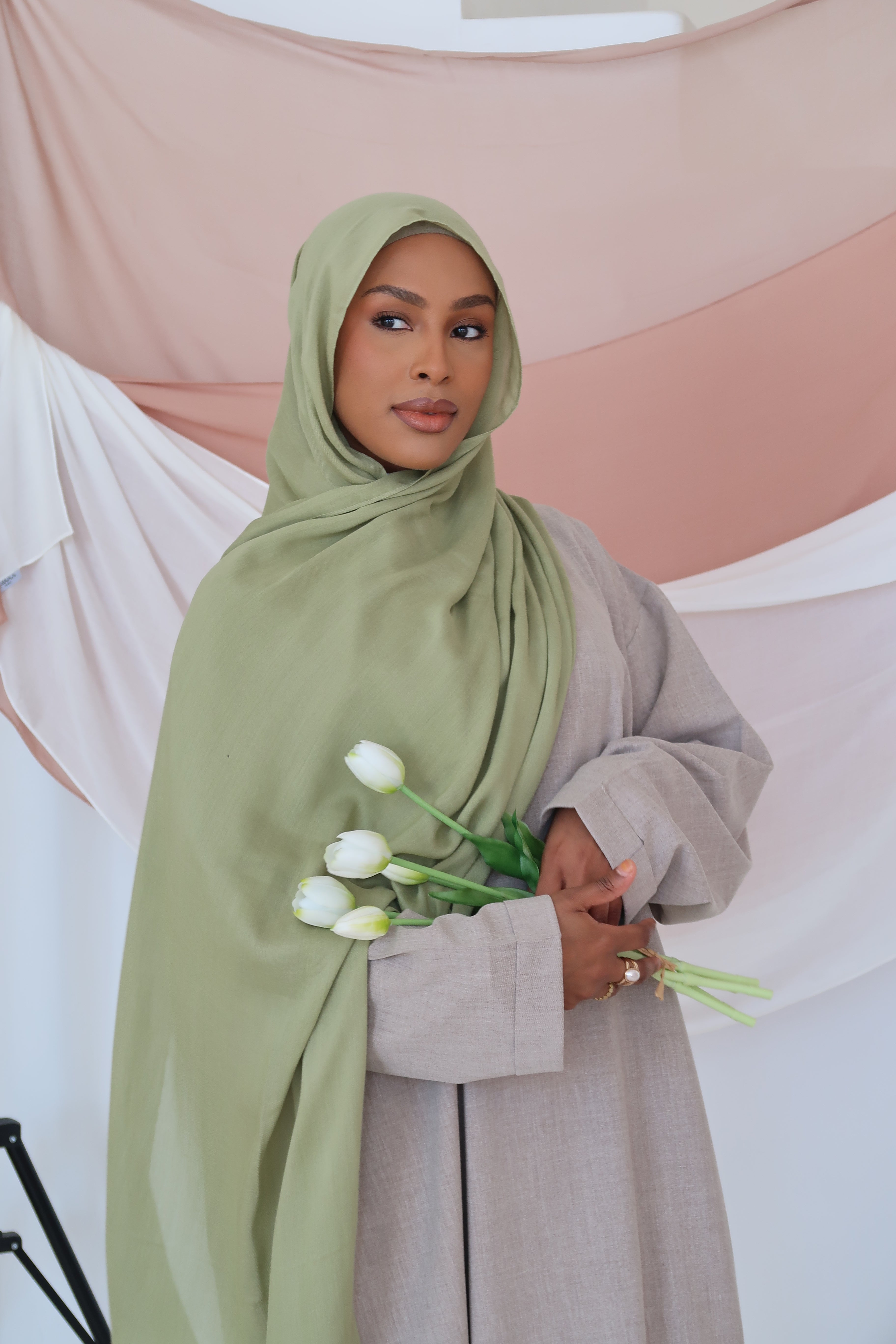 Khaki Modal Hijab