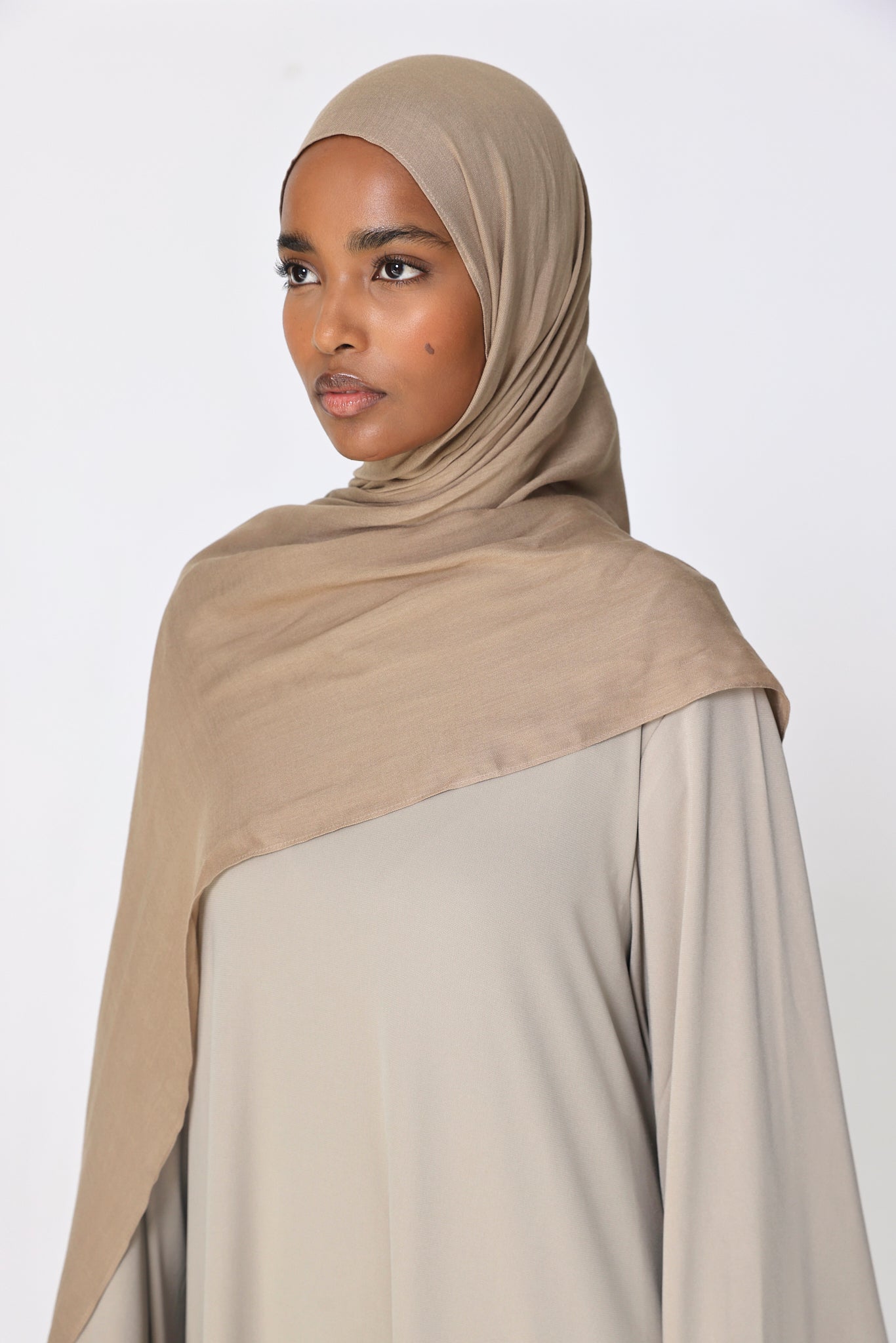 Timber Wolf Modal Hijab