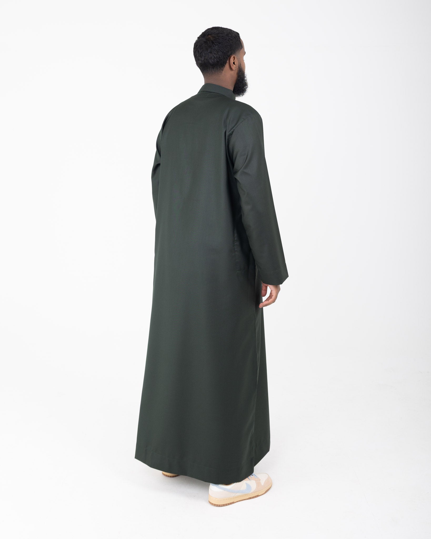 Emerald Premium Collared Thobe