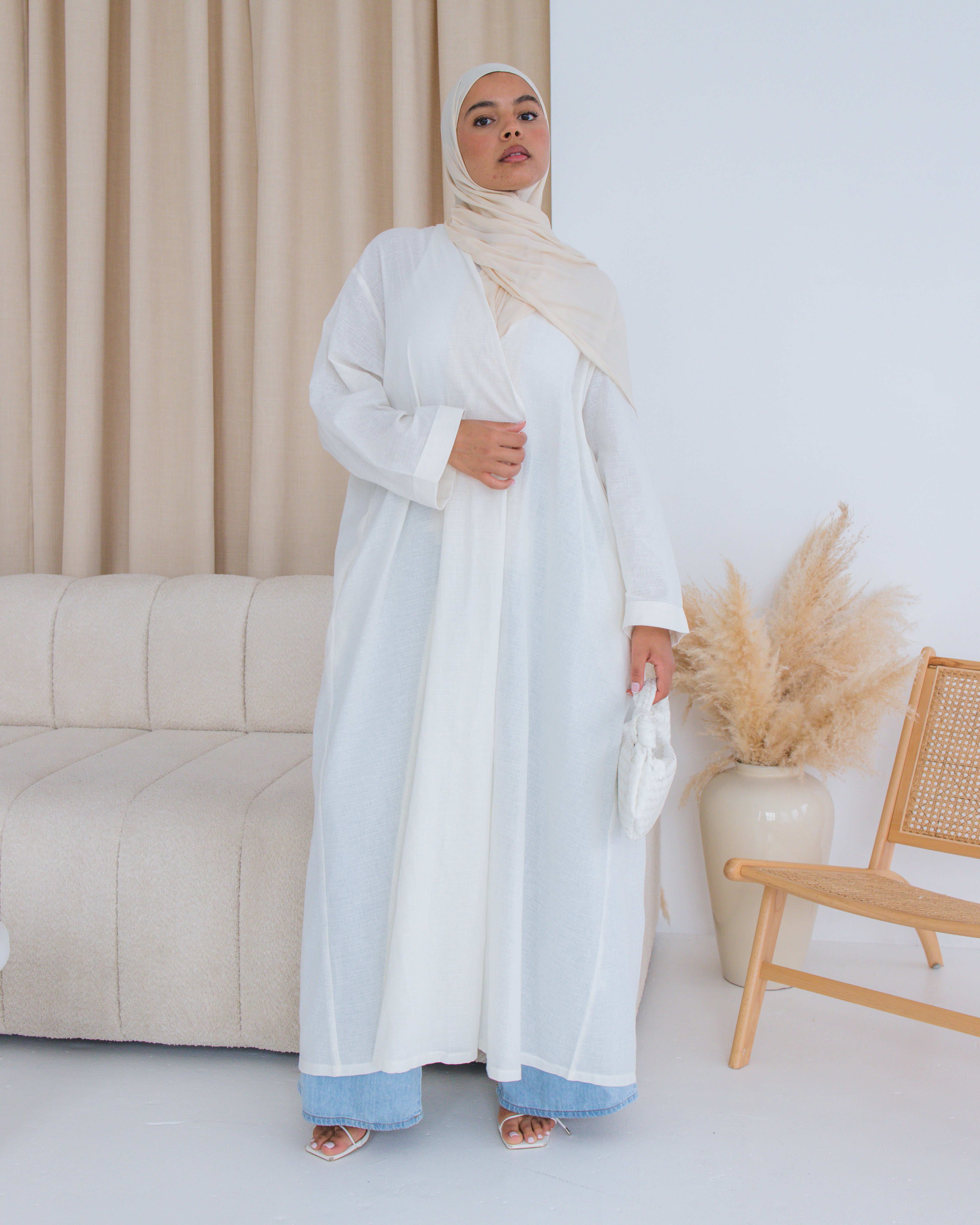 Lina Open Abaya