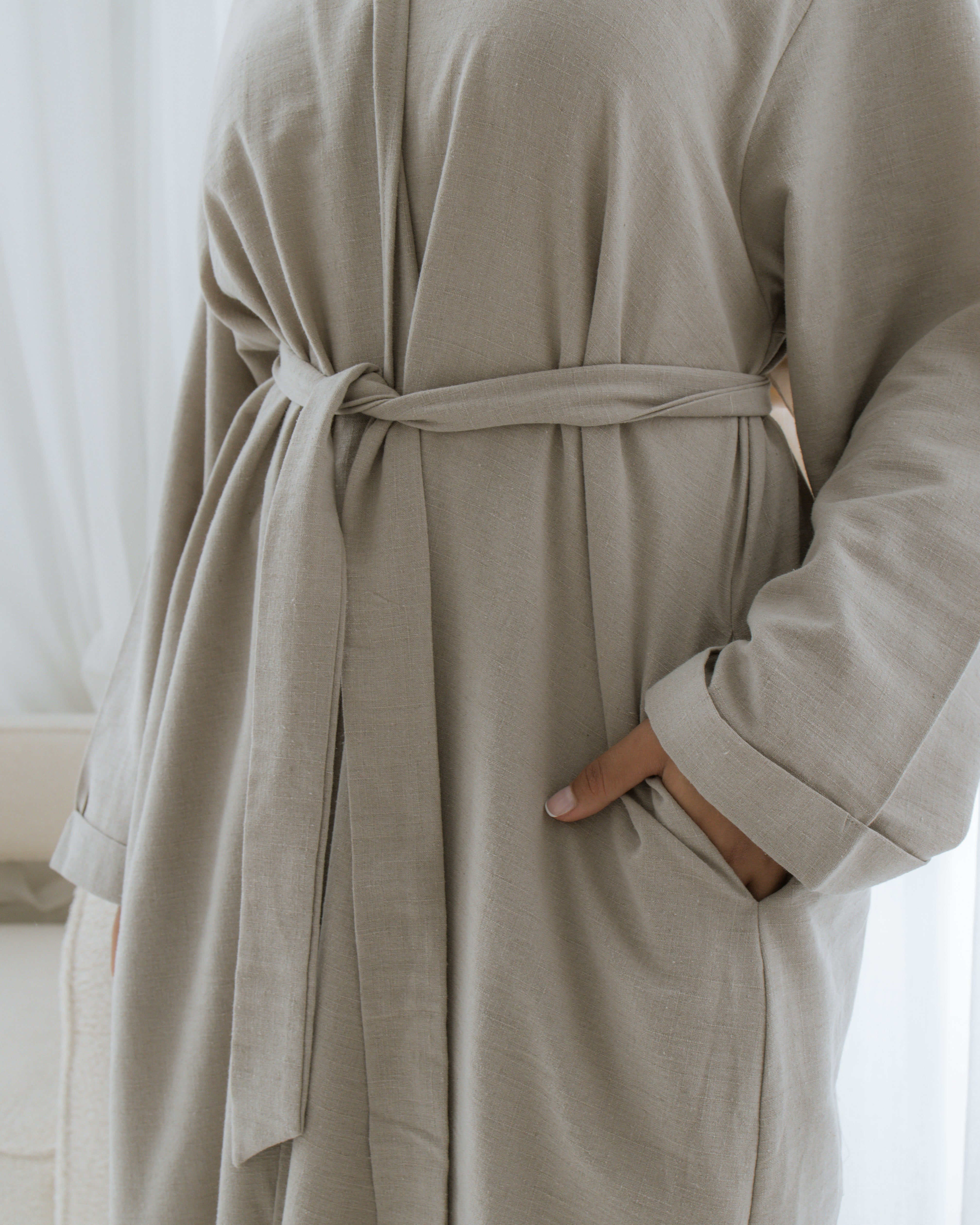 Lina Open Abaya