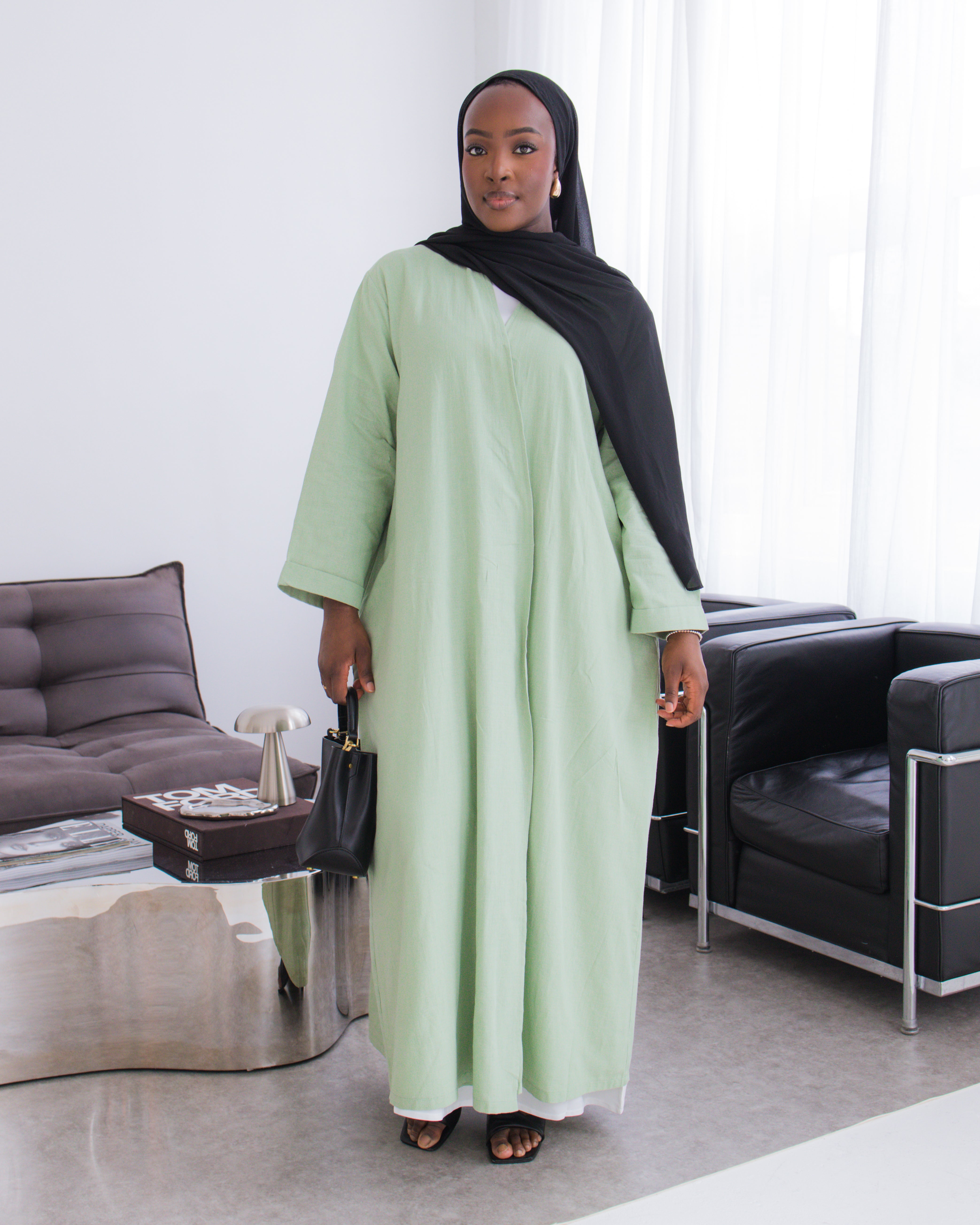 Lina Open Abaya