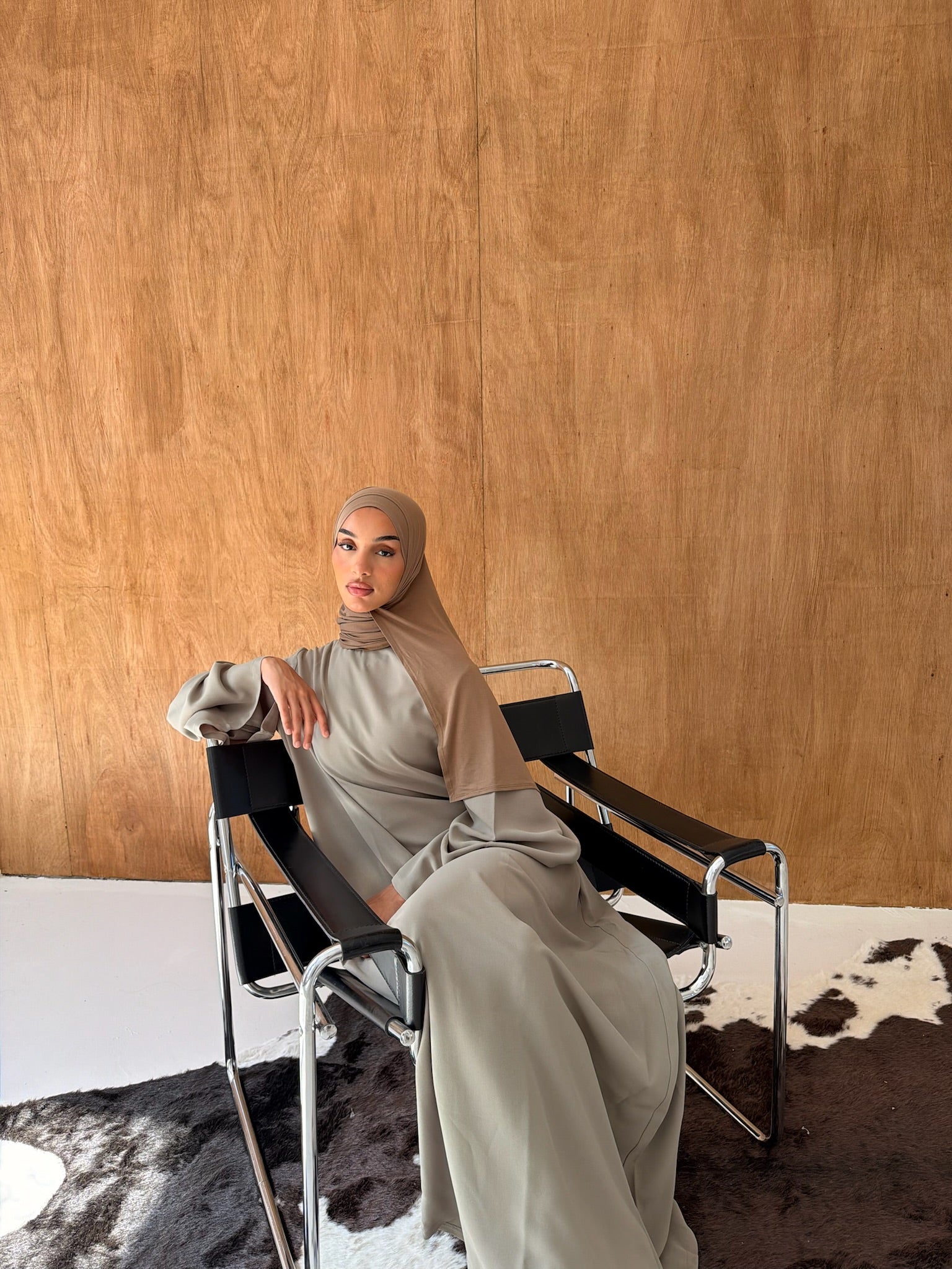 Pistachio Spanish Sleeve Abaya