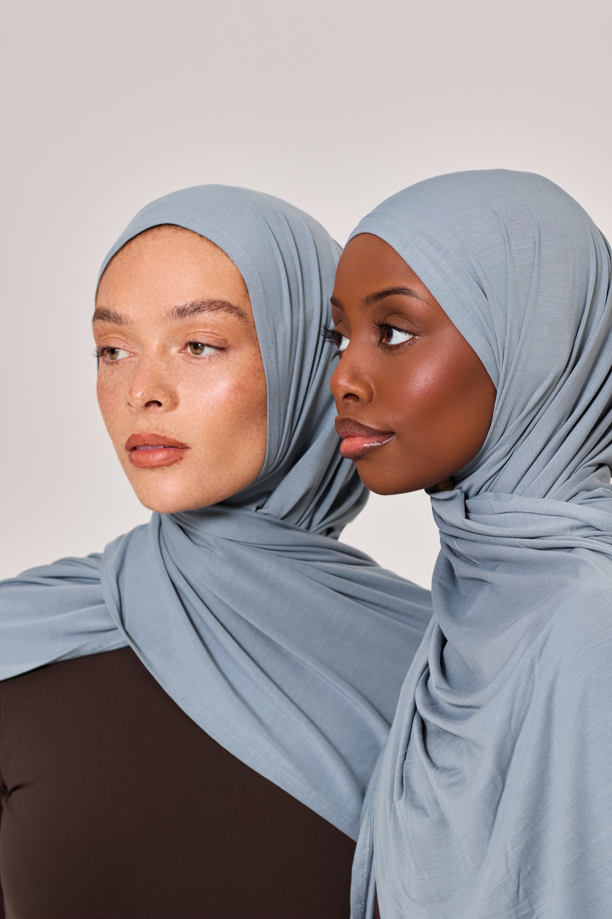 Duck Egg Bamboo Jersey Hijab