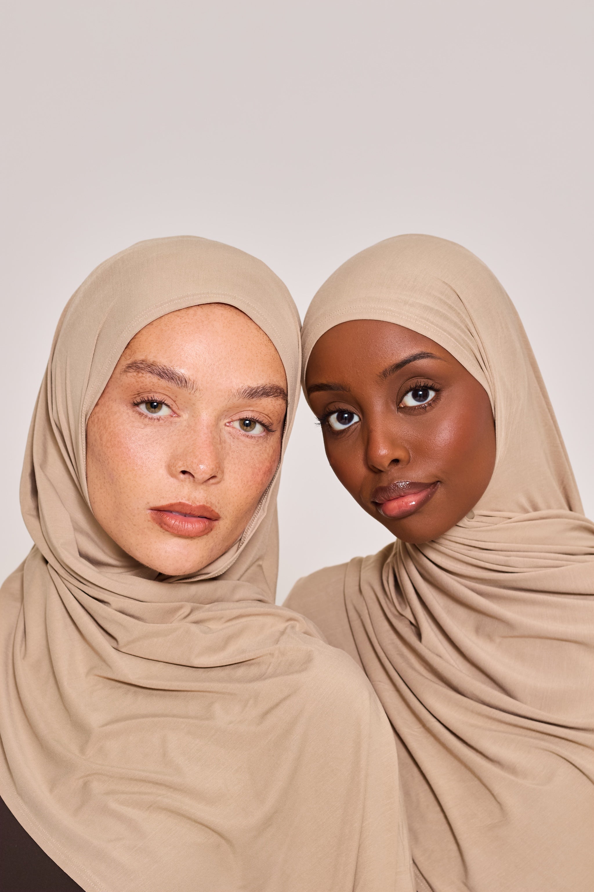 Oat Bamboo Jersey Hijab