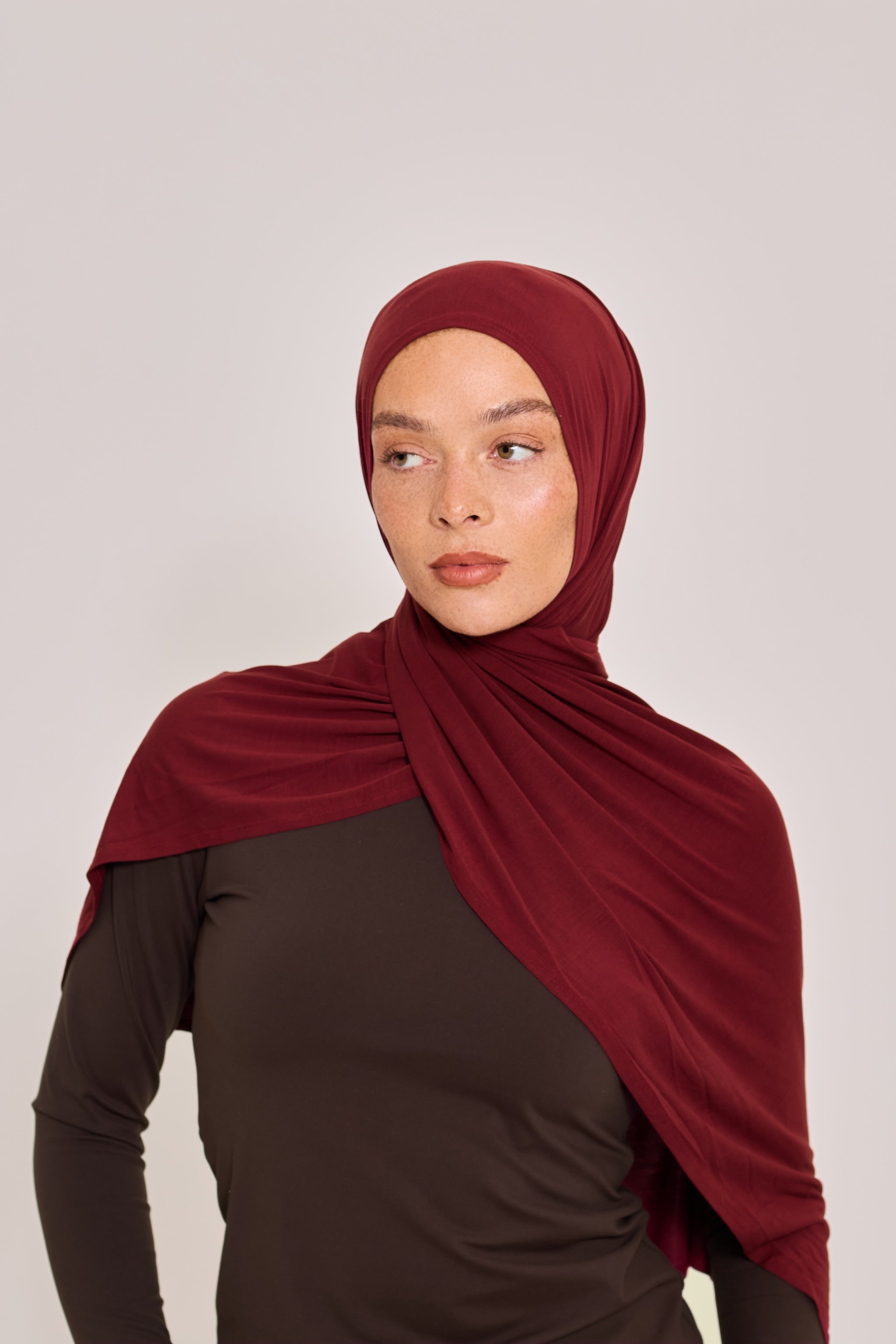 Ruby Bamboo Jersey Hijab