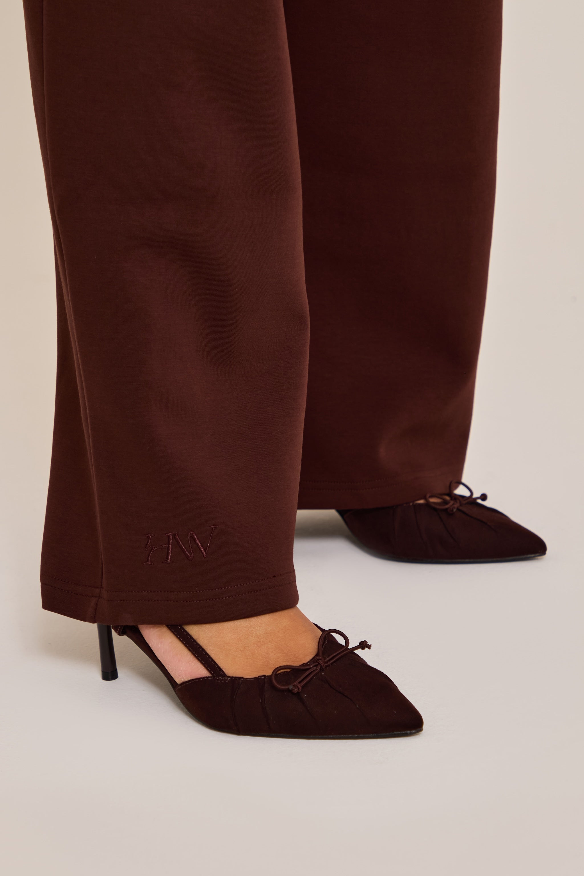 Dark Brown Essential Trousers