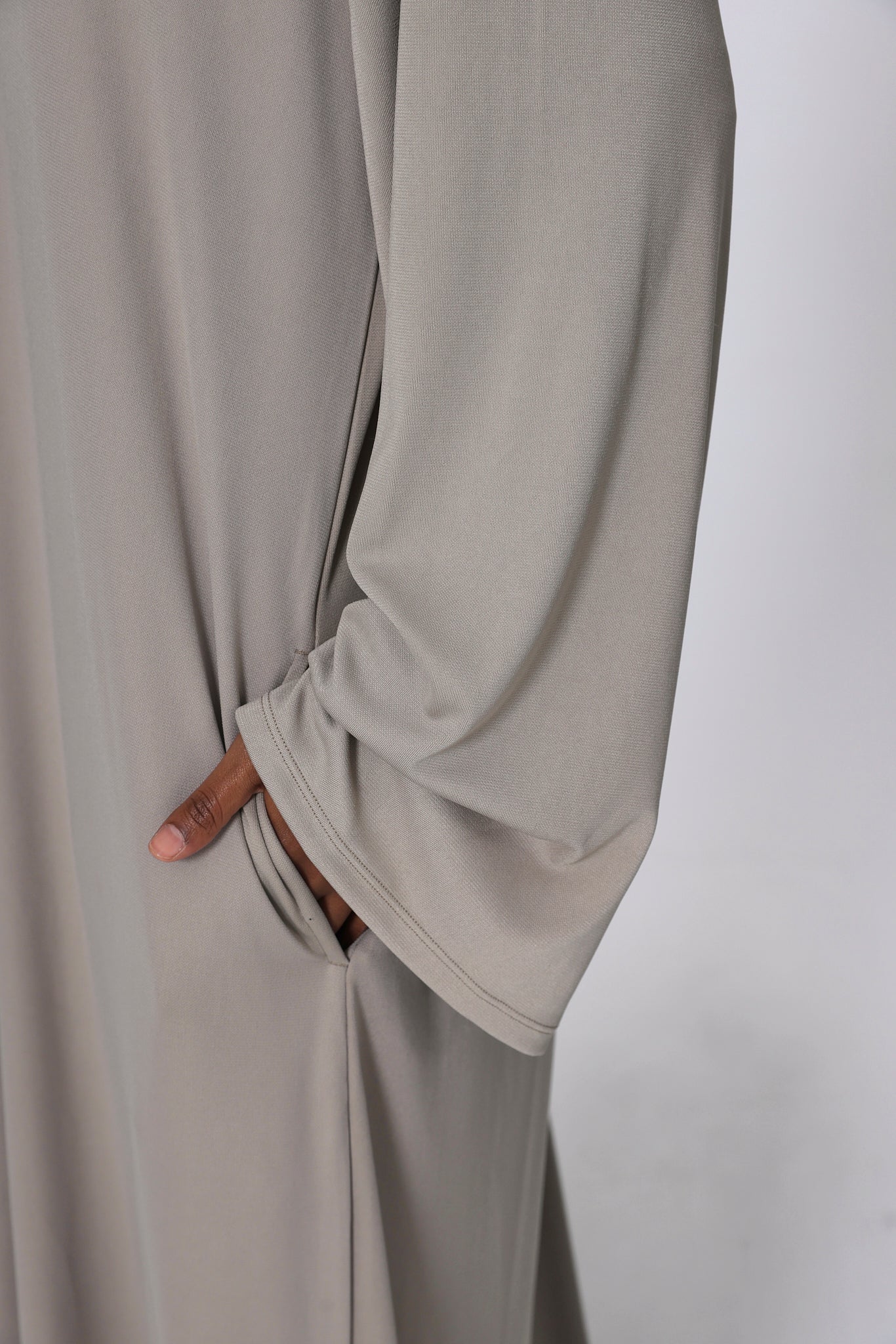 Mink Basic Jersey Abaya