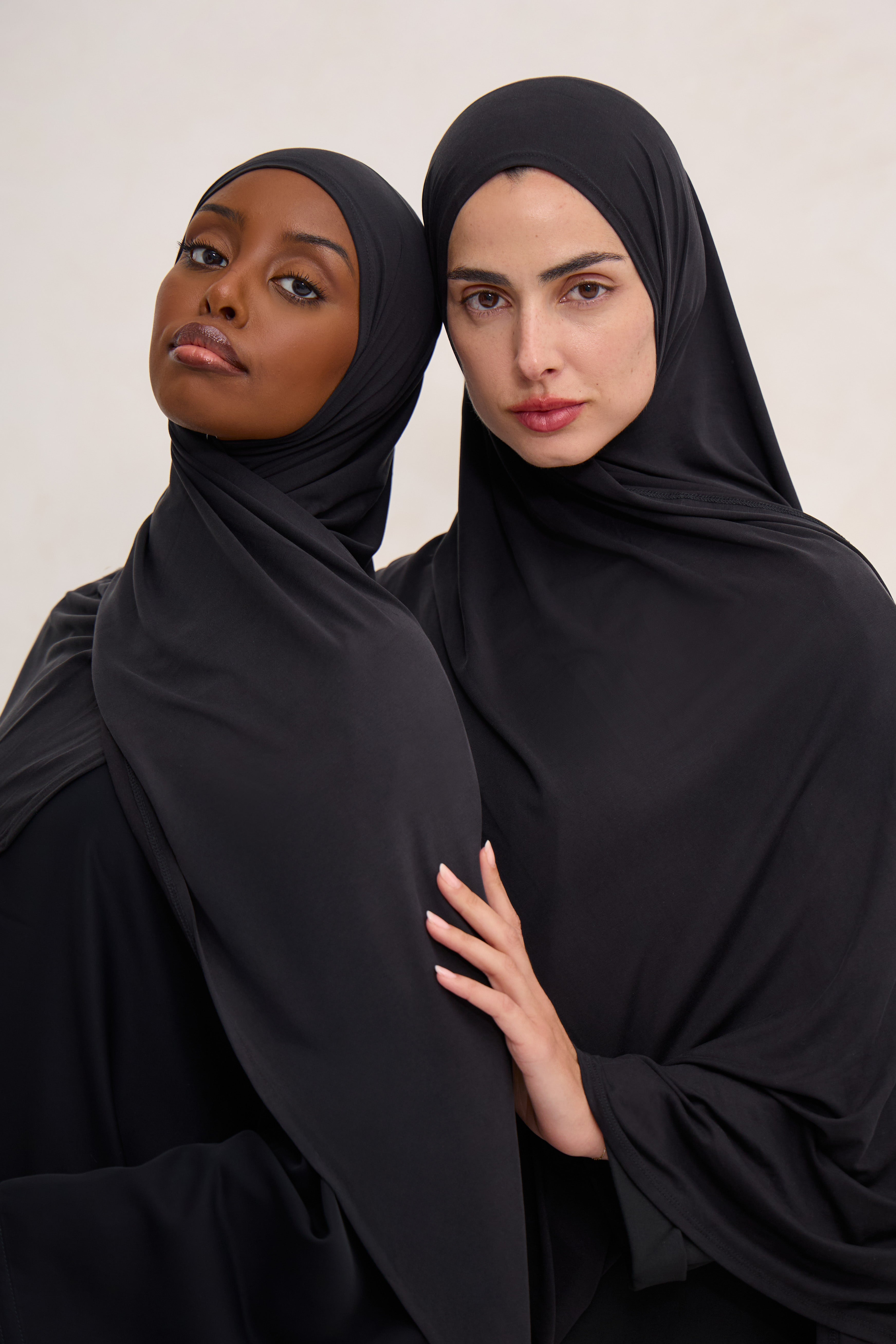 Black Cloud Jersey Hijab