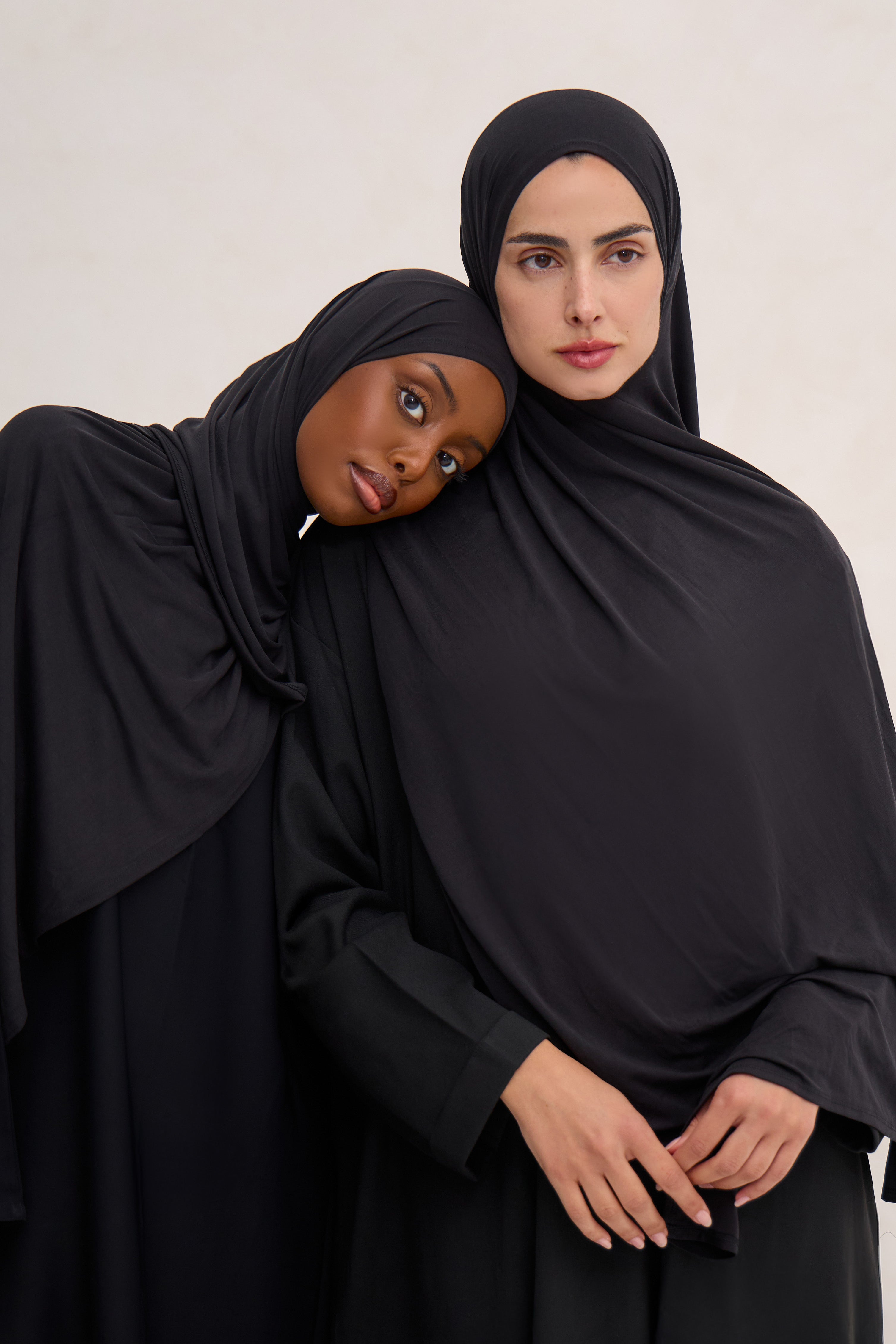 Black Cloud Jersey Hijab