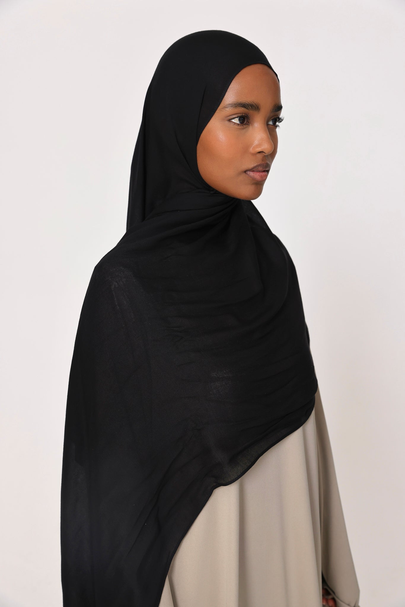 Black Modal Hijab