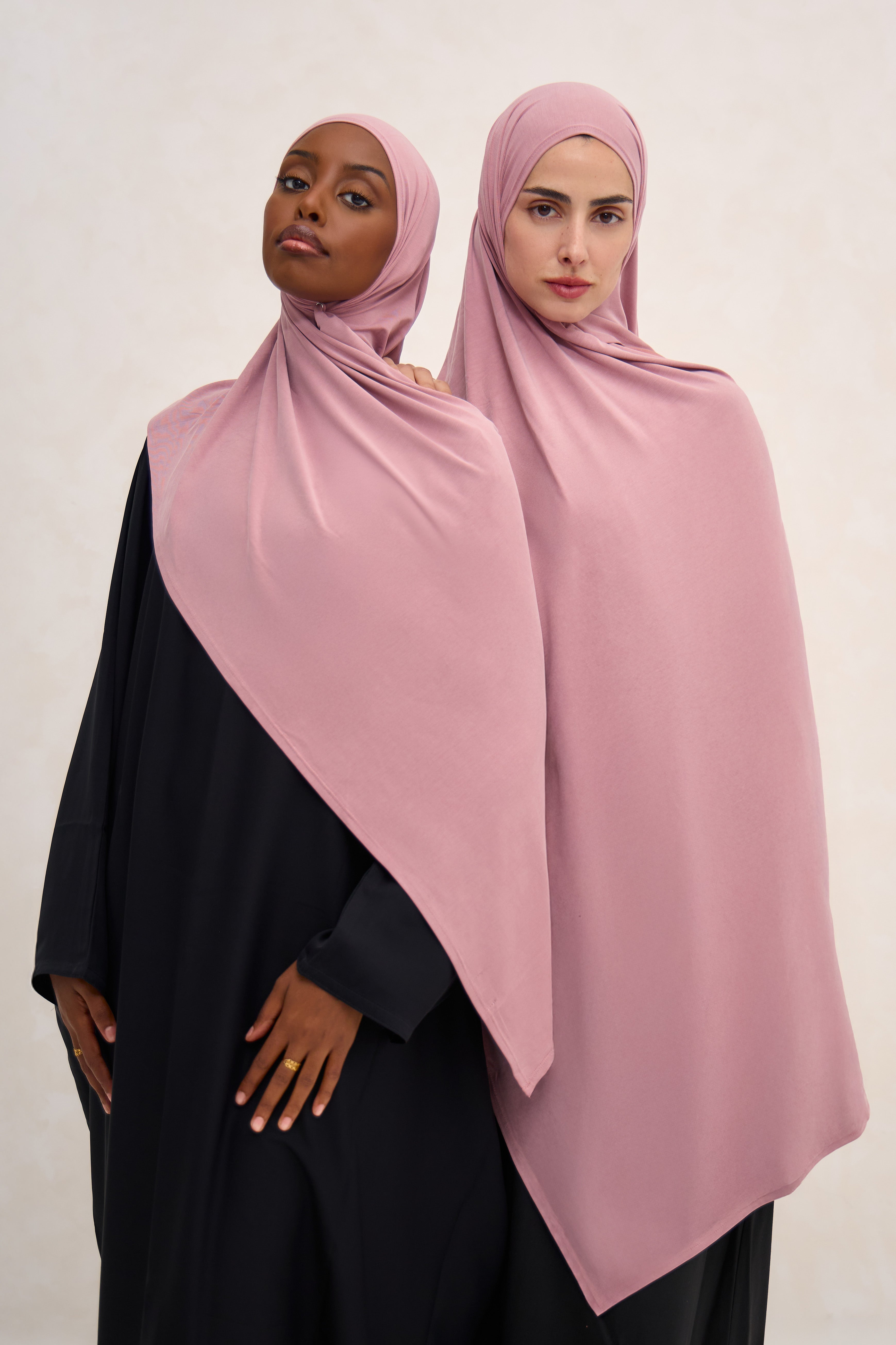 Dusty Mauve Cloud Jersey Hijab