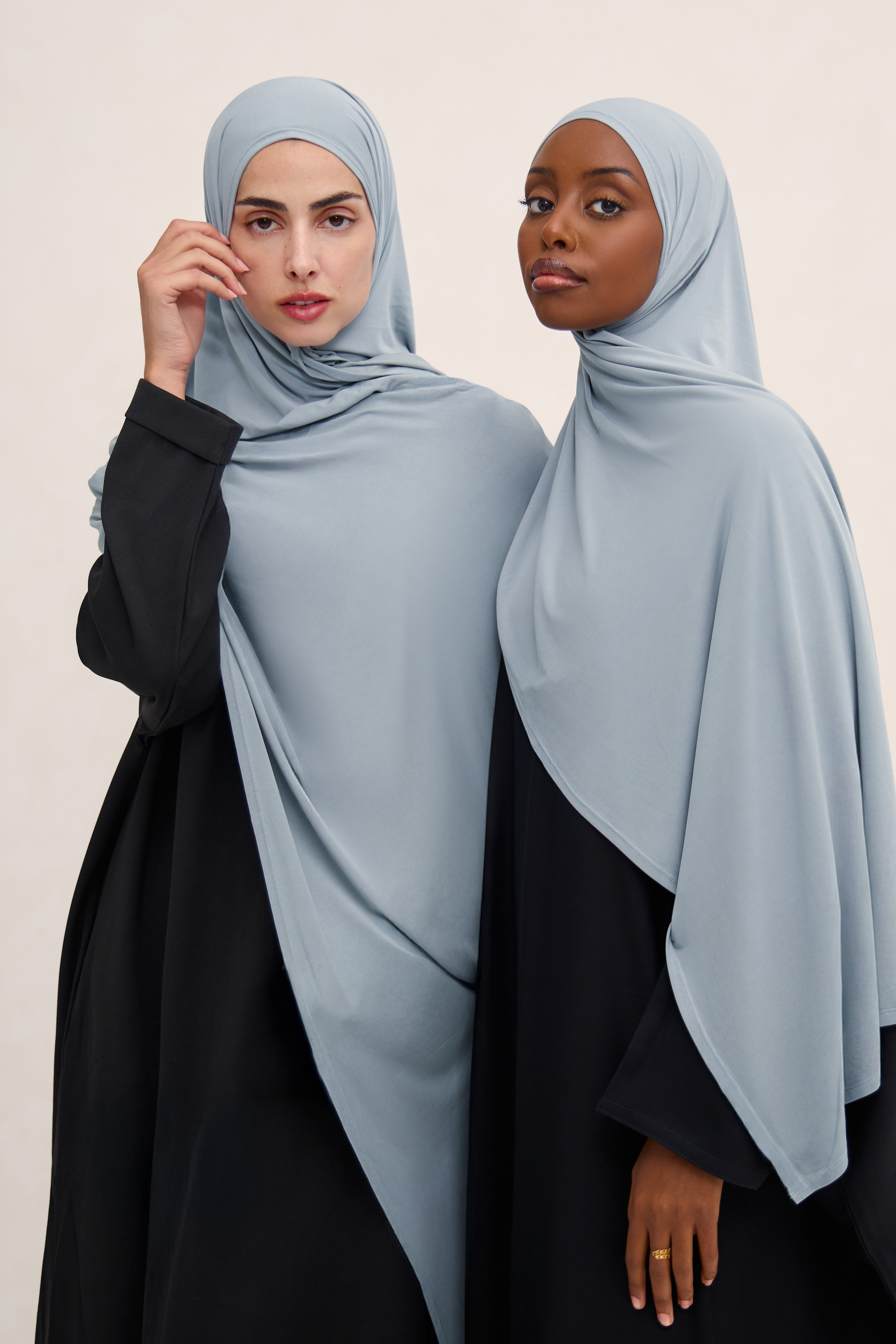 Glacier Cloud Jersey Hijab