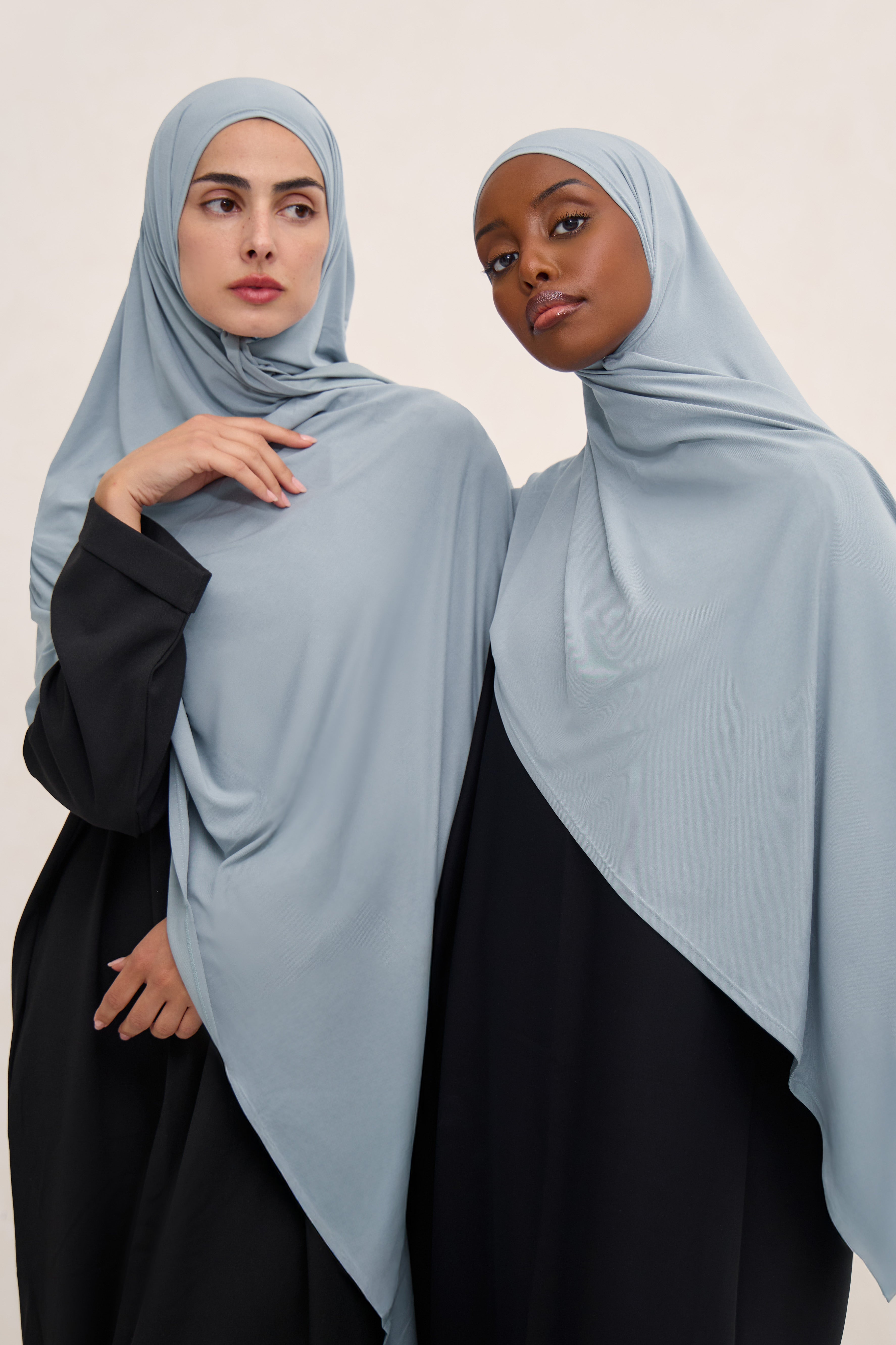 Glacier Cloud Jersey Hijab