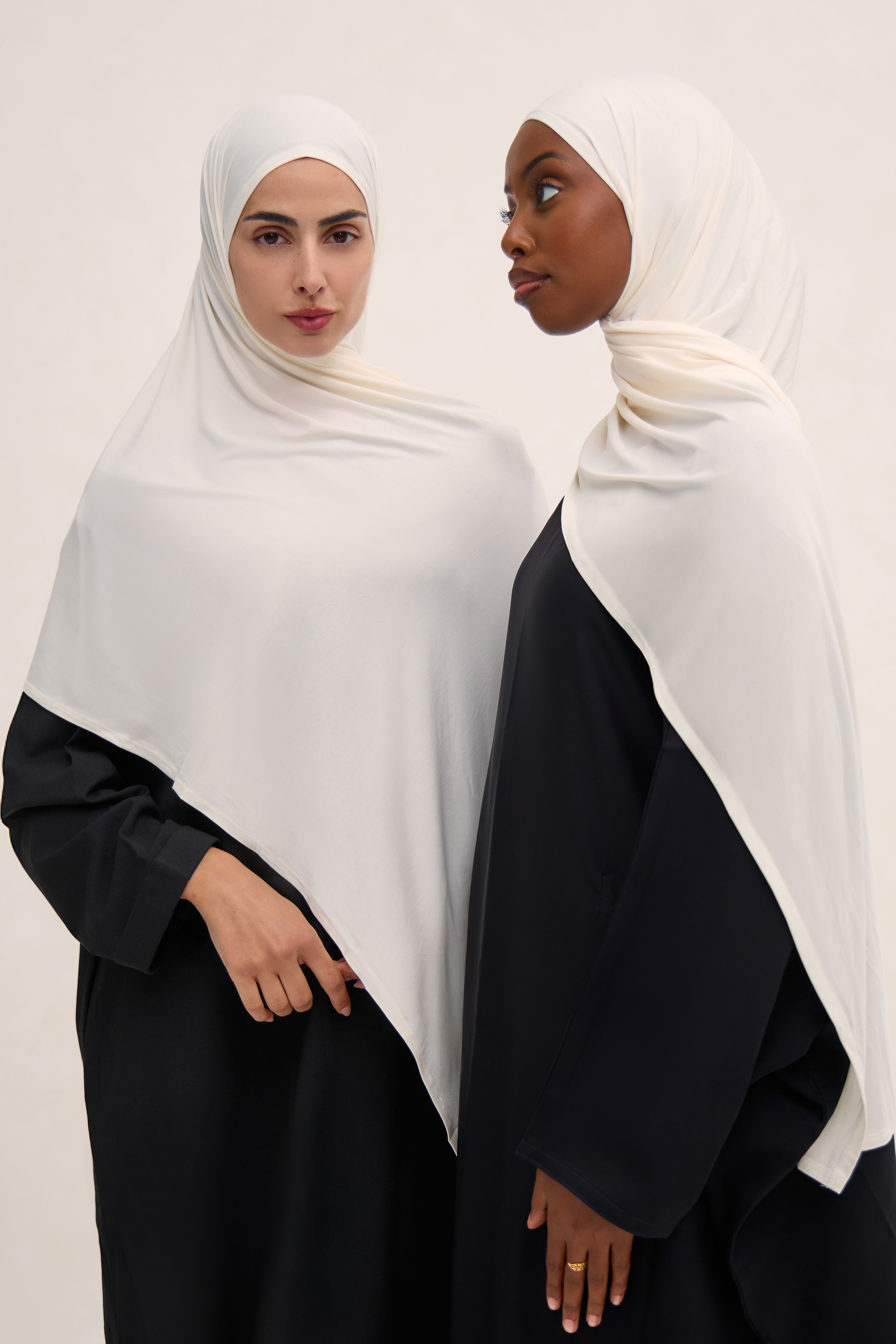 Off White Cloud Jersey Hijab