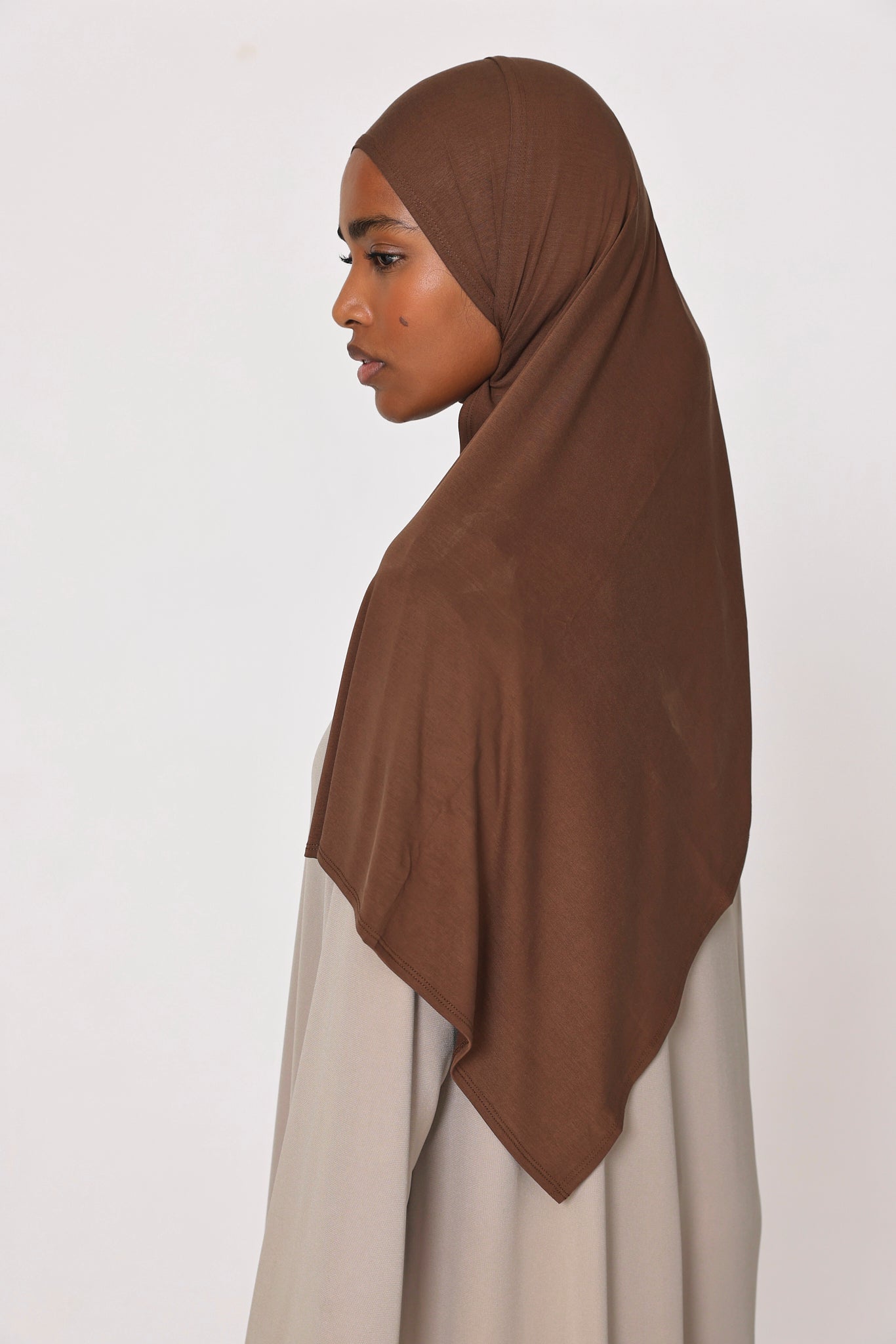 Toffee Cloud Jersey Hijab